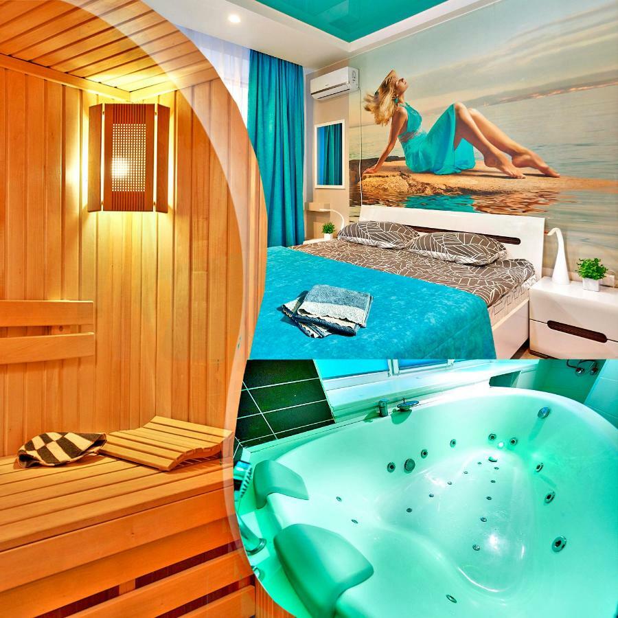 Big Jacuzzi , Sauna , Khreshchatyk Apartments Kiev Exterior foto